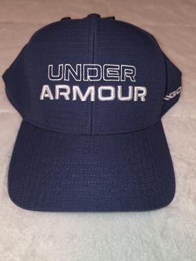 Under Armour Navy Cap with White Embroidered Logo